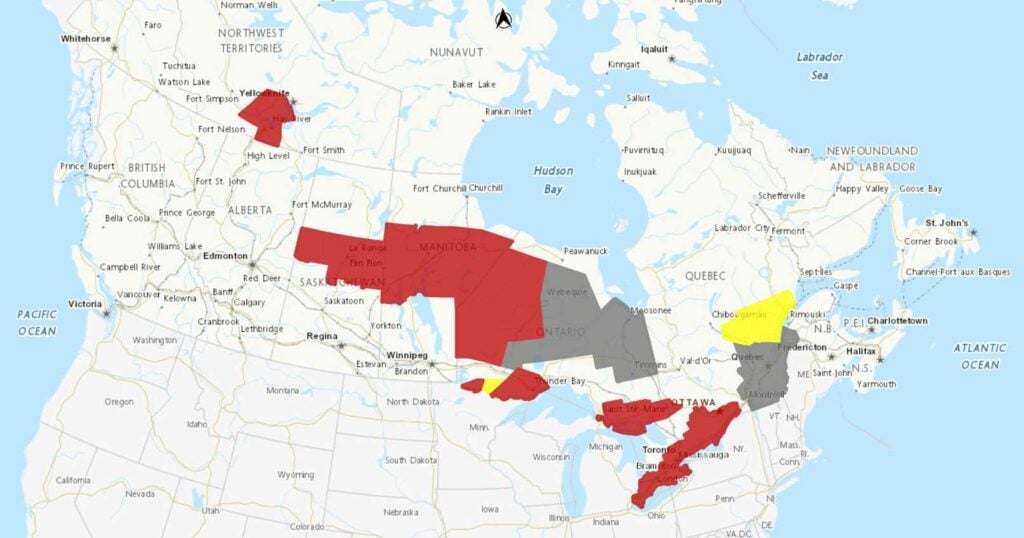 Northwestern Ontario Tornado Alert