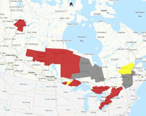 Northwestern Ontario Tornado Alert