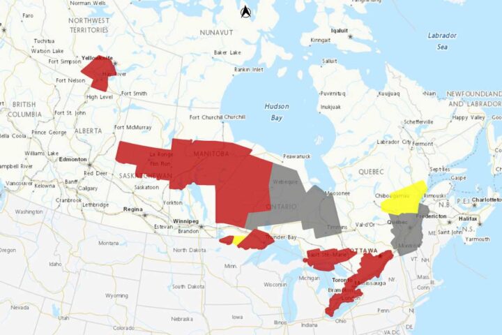 Northwestern Ontario Tornado Alert
