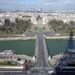 Gustave Eiffel's giant sundial says it's nearly noon.