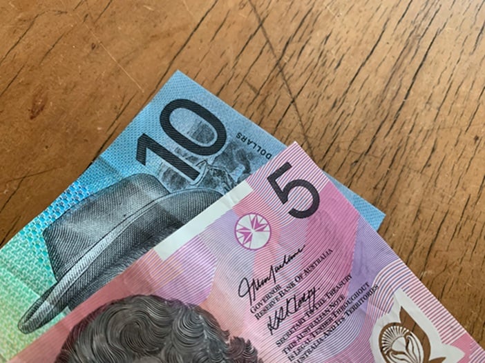 Australian Dollars.