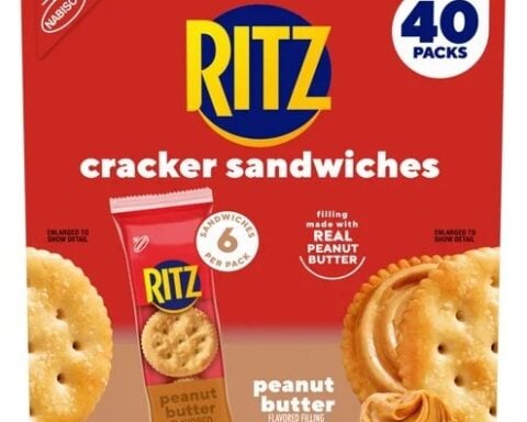 Box of Ritz Cracker Sandwiches