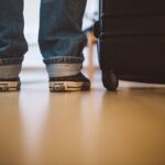 Waiting Airport Suitcase