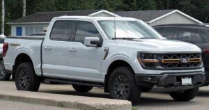 2024 Ford F-150 SuperCrew Tremor photographed in Sault Ste. Marie, Ontario, Canada.