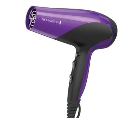 Official CPSC recall notice highlighting Remington hair dryer safety hazard and refund process