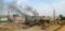 Representative Image. Panoramic view of the Costa Pinto sugar and ethanol industrial plant in Piracicaba, Brazil, showing factory buildings with smokestacks emitting smoke in an industrial setting.