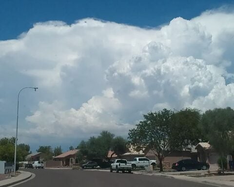Feature image for article on flash flood watches and monsoon rain alerts affecting Arizona, Colorado, and Mumbai; public safety reminder to check official advisories.