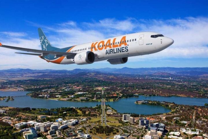 Koala Airlines Airplane