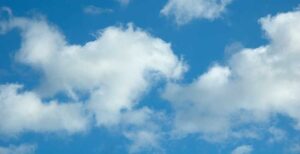 concept illustration of clear sky representing scientific breakthrough in Parkinson’s research involving low oxygen therapy