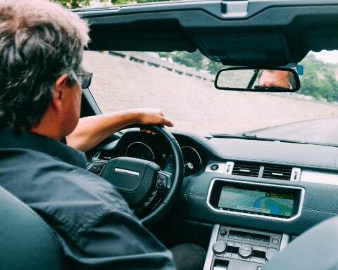 UK road safety strategy highlighting mandatory eyesight checks for older drivers and a reduced drink‑drive limit.