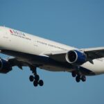 Delta Air Lines passenger aircraft representing the airline international network