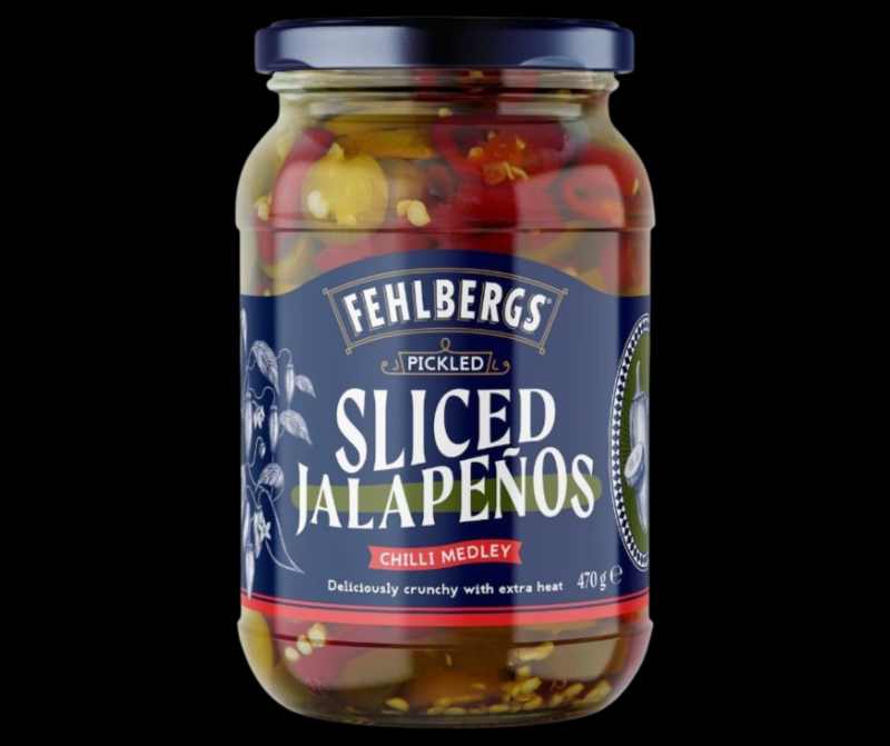 Fehlbergs Pickled Sliced Jalapeno Chilli Medley 470g recall notice graphic