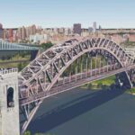 MTA Penn Access project graphic depicting planned Metro-North service to Penn Station, used in reporting on schedule delays.