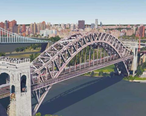 MTA Penn Access project graphic depicting planned Metro-North service to Penn Station, used in reporting on schedule delays.