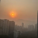 Dusty and Smoggy Thane Skyline