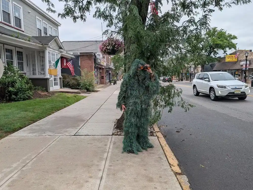 New Jersey Police Catch 74 Distracted Drivers Using Shrub Disguise—NHTSA Data Shows 3,208 Deaths Annually