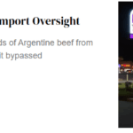 30,000 Lbs Argentine Beef Recalled: Florida & Texas