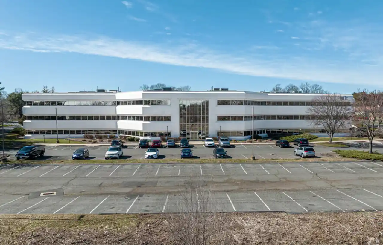 Exterior of the CareCloud headquarters building at 80 Lamberton Road, Windsor, Connecticut, the company that reported the 3.75 million patient data breach.