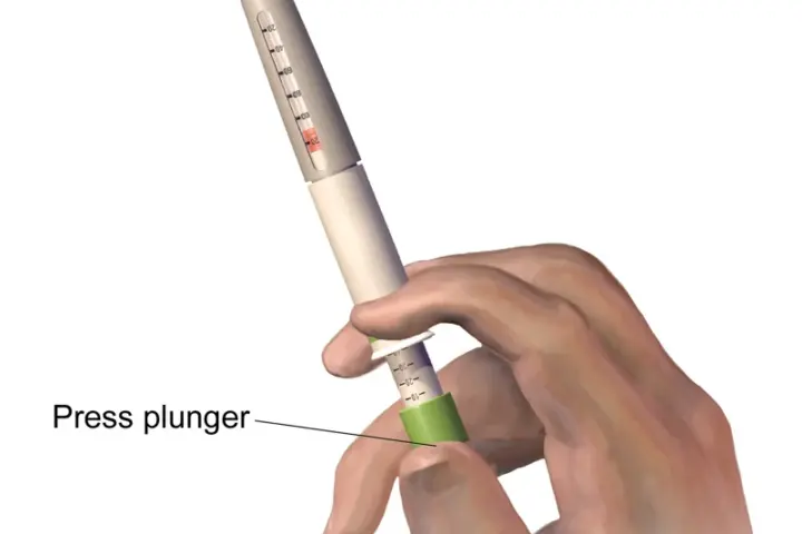 Insulin pen for diabetes treatment