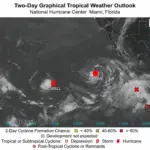 Hurricane Karina Category 3: California’s 5-15% Rain Chance Explained