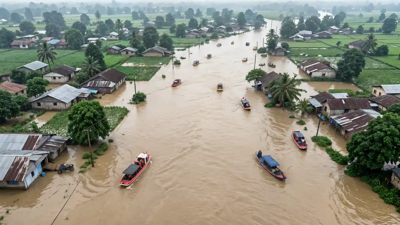 India Monsoon Floods Kill 100+ As Assam Rain Hits 436% Above Normal