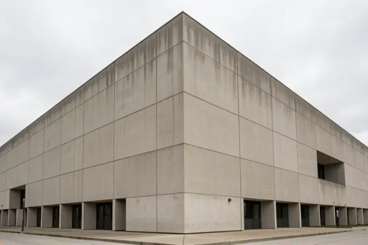 The Pentagon building exterior under an overcast sky