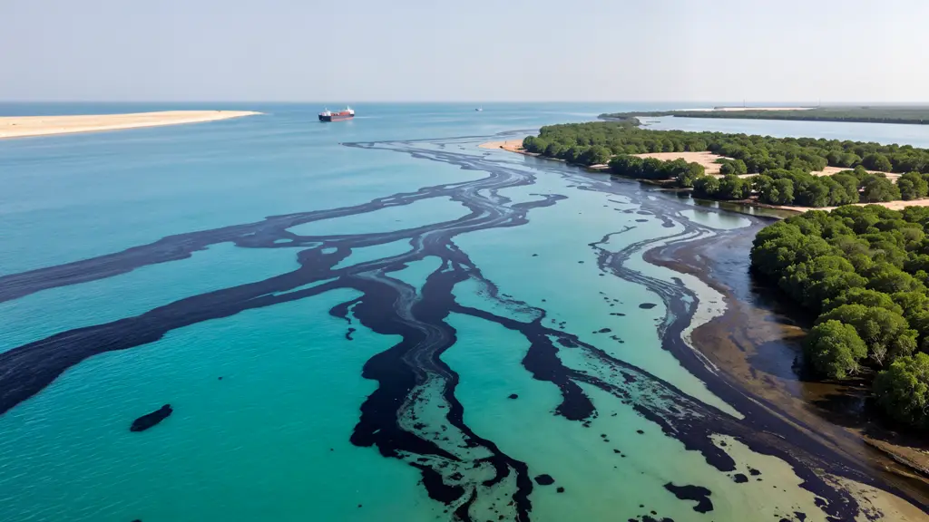Iran Oil Spill: Trillion-Dollar Pollution Claims as Gulf Contamination Spreads to Qeshm Island