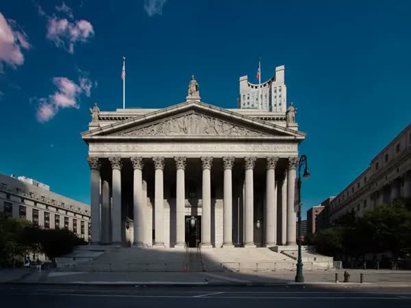 Manhattan federal courthouse building exterior