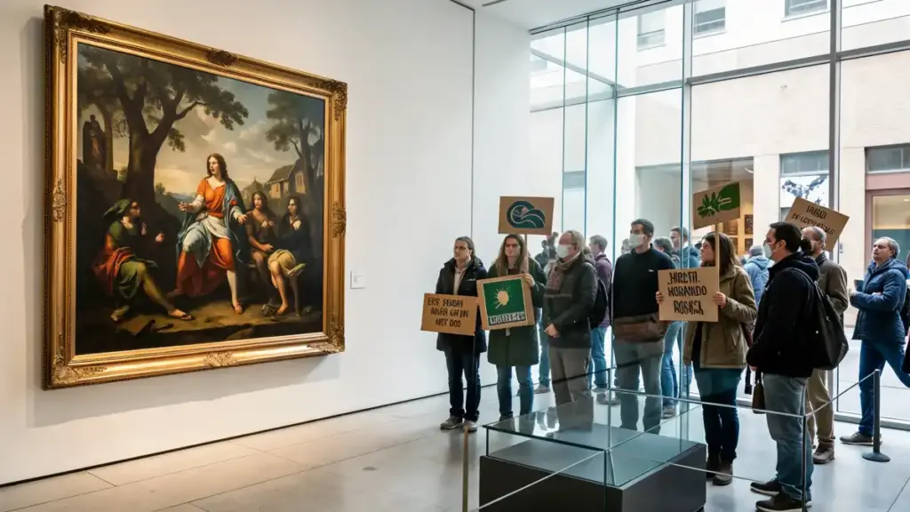 When Climate Activists Target Art, Does It Help the Cause?