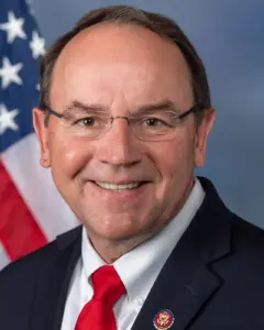Official congressional portrait photograph of Wisconsin Representative Tom Tiffany in suit and tie