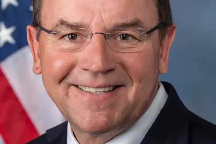 Official congressional portrait photograph of Wisconsin Representative Tom Tiffany in suit and tie