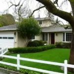 Exterior of the Menlo Park garage associated with Google's early history.