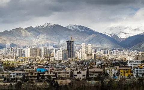 Tehran city view used to illustrate Amnesty strike investigation