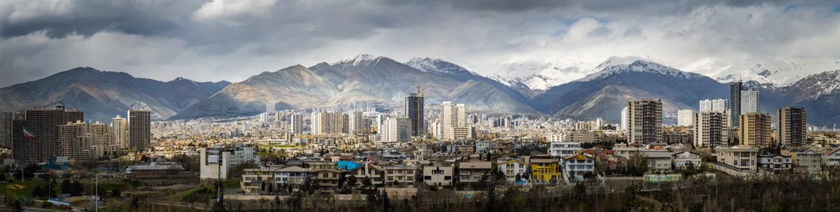 Tehran city view used to illustrate Amnesty strike investigation