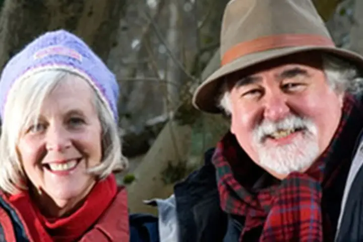 Older British couple outdoors, illustrating the State Pension story.