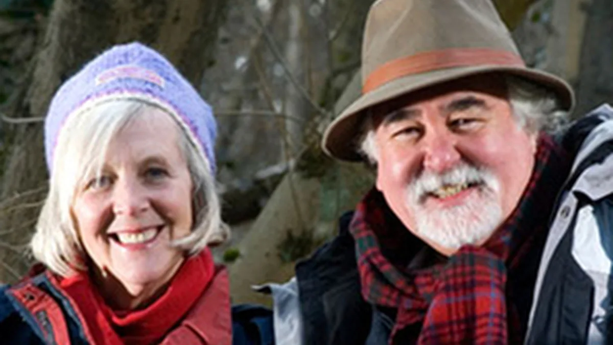 Older British couple outdoors, illustrating the State Pension story.
