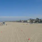 Hermosa Beach in Los Angeles County, California.