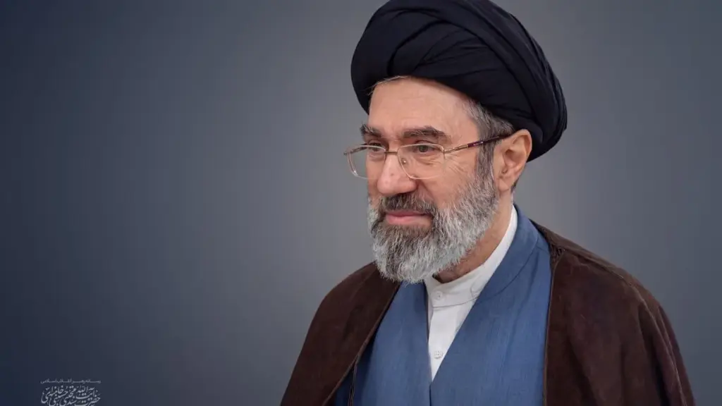 Official portrait of Ayatollah Mojtaba Khamenei Iran supreme leader