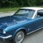 Classic Ford Mustang coupe parked outdoors representing collector vehicles