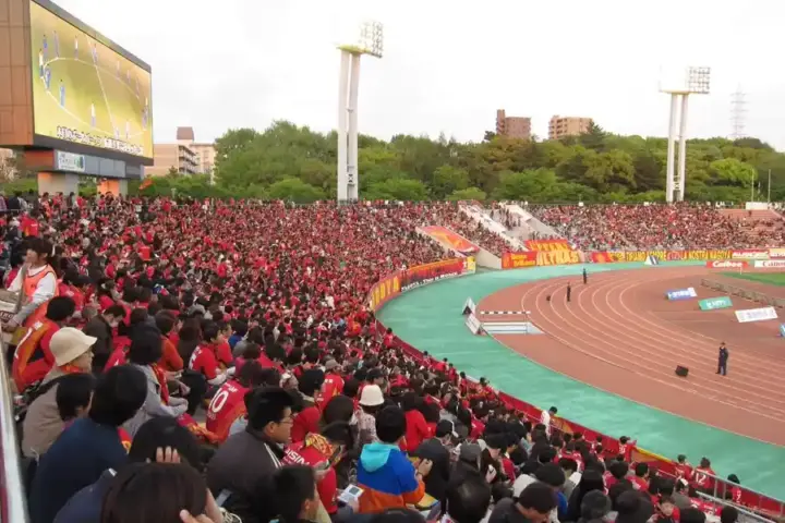 Mizuho Athletic Stadium exterior in Nagoya