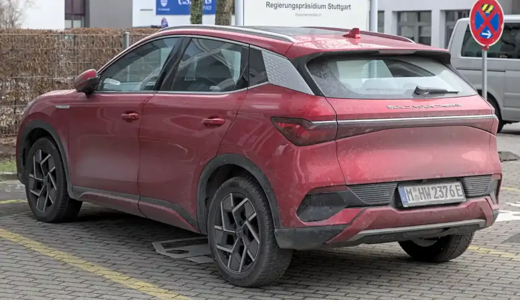 The BYD Atto 3 electric SUV, the model competing in Australia's cheapest EV segment alongside the BYD Atto 1 at $19,990.