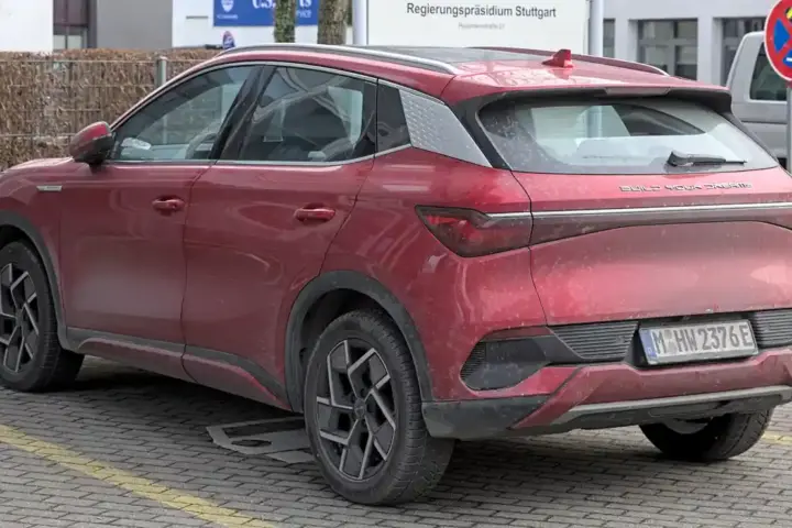 The BYD Atto 3 electric SUV, the model competing in Australia's cheapest EV segment alongside the BYD Atto 1 at $19,990.