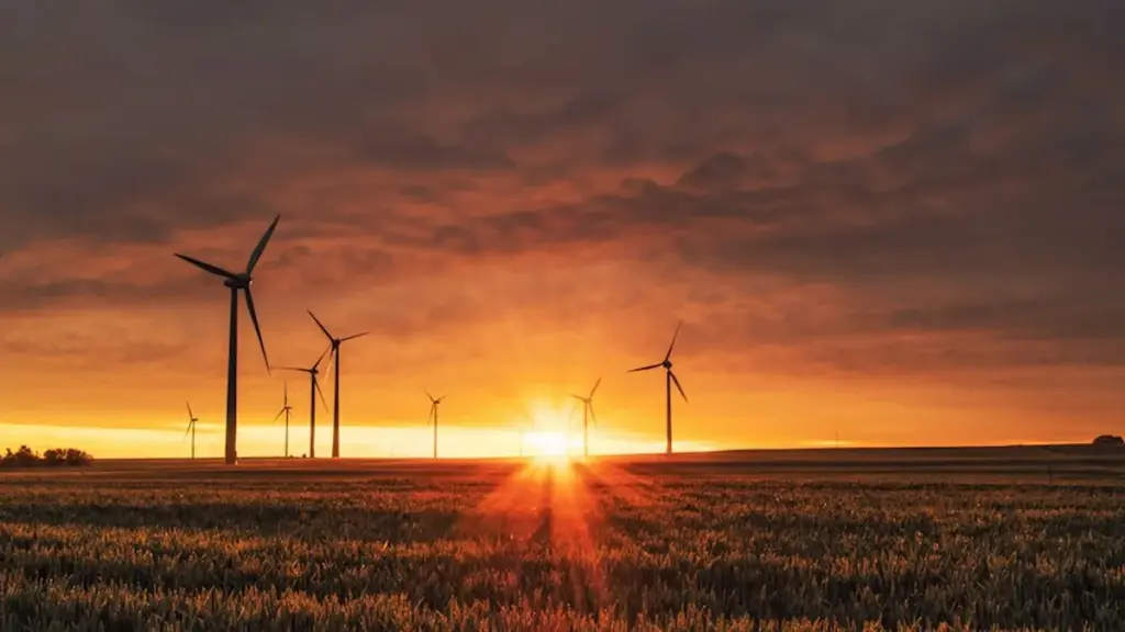 Renewable energy landscape representing Canada Indigenous microgrid funding