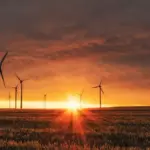 Renewable energy landscape representing Canada Indigenous microgrid funding