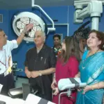 Ministry of Labour and Employment India official event with ESIC building
