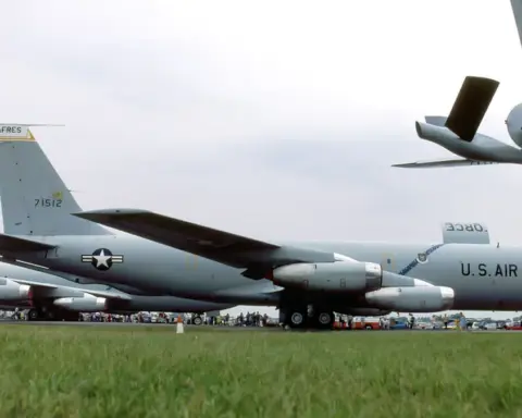 KC-135A tanker at RAF Fairford International Air Tattoo