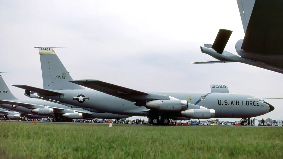 KC-135A tanker at RAF Fairford International Air Tattoo