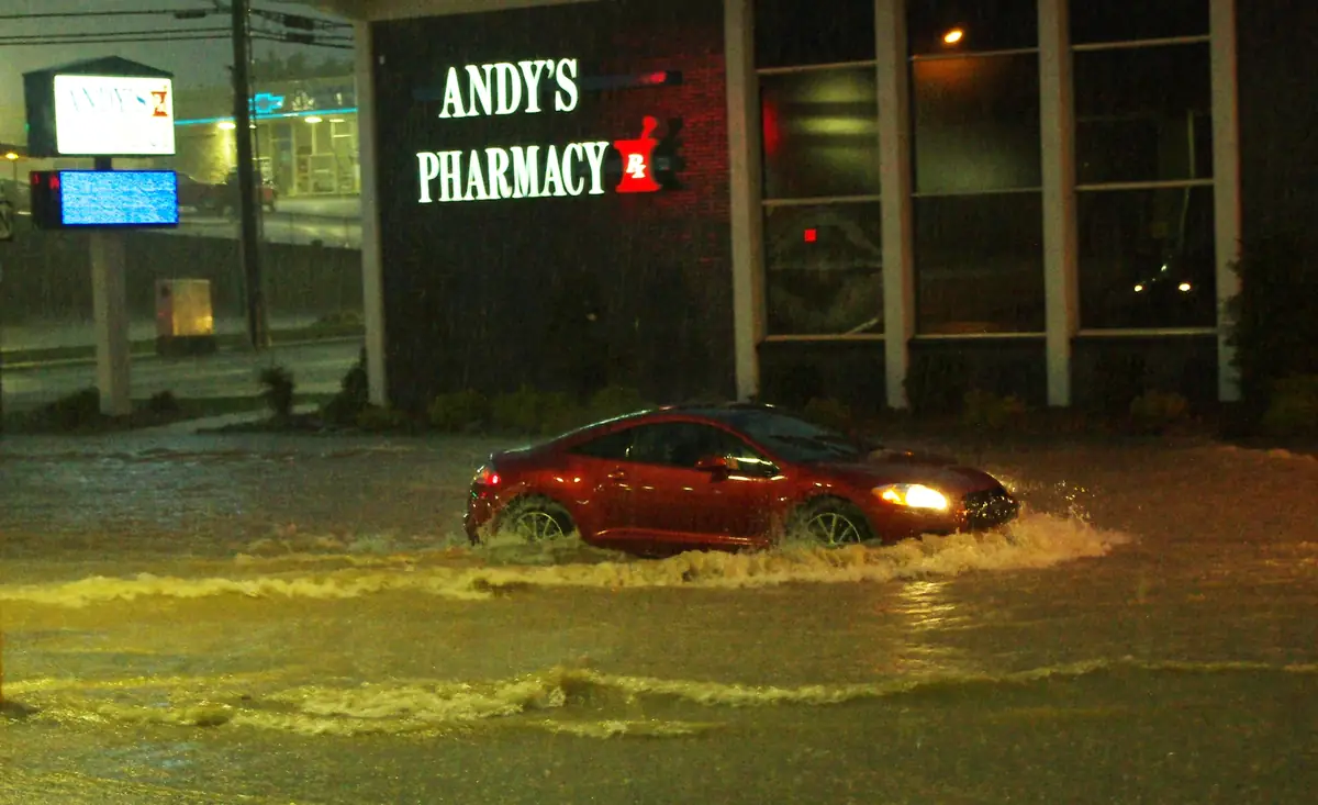 NJ Flash Flood Warning: Up to 7 Inches Recorded, Route 322 Damaged — More Storms Before Labor Day
