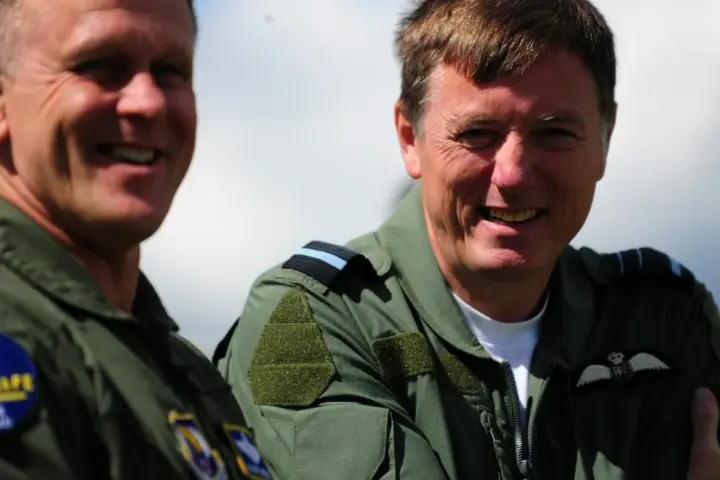 RAF Fairford US Air Force base with bombers