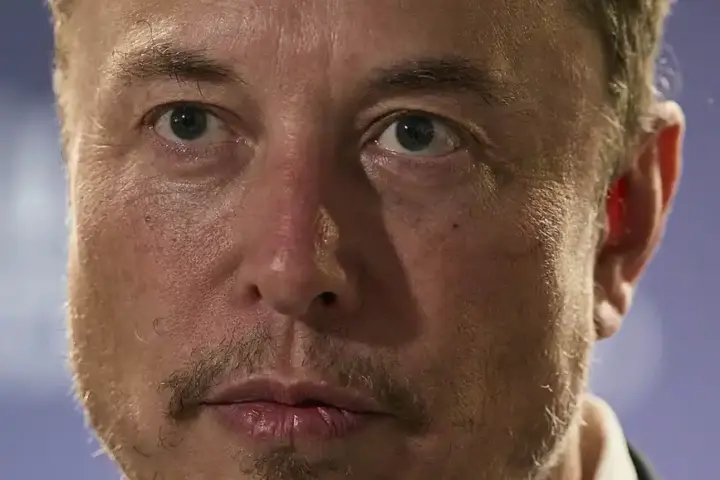 Elon Musk speaking at the UK AI Safety Summit at Bletchley Park